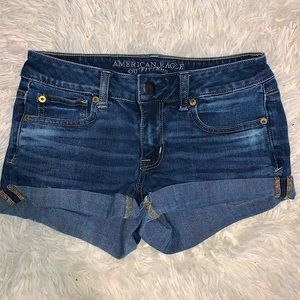 American Eagle denim shorts, size 4